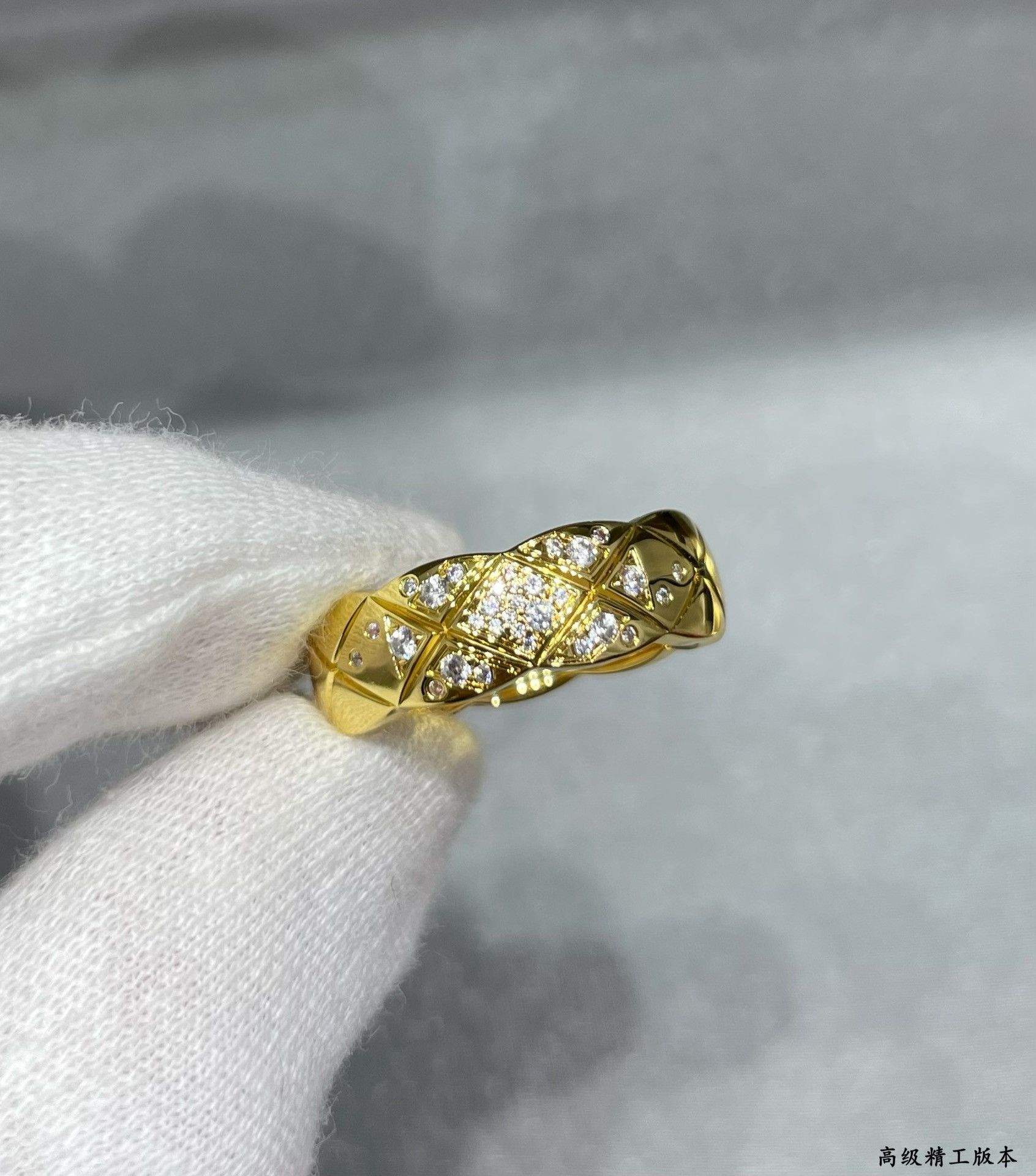 Chanel Wide diamond Ring