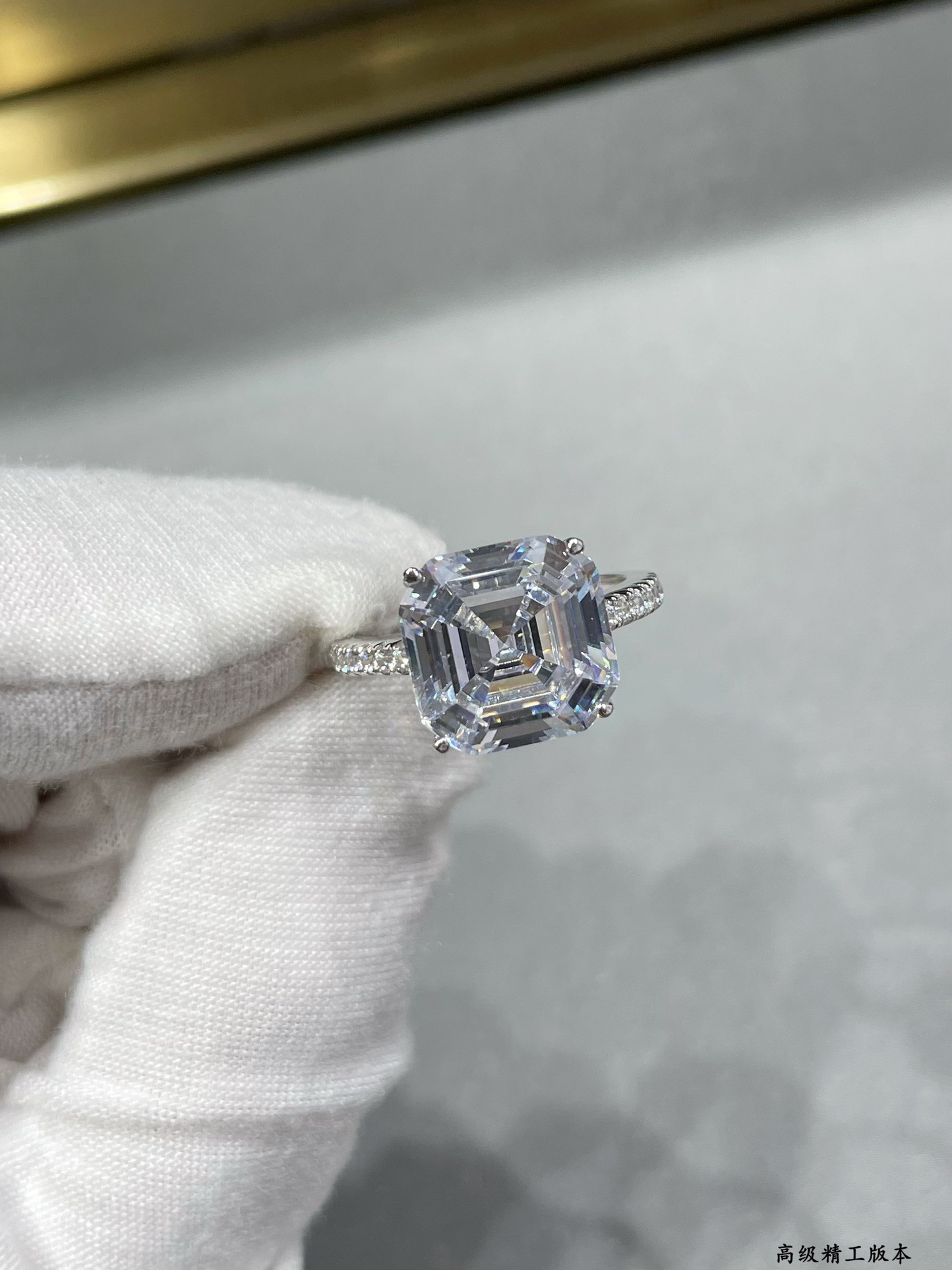 Tiffany & Co. Solitaire Diamond Ring Ag925