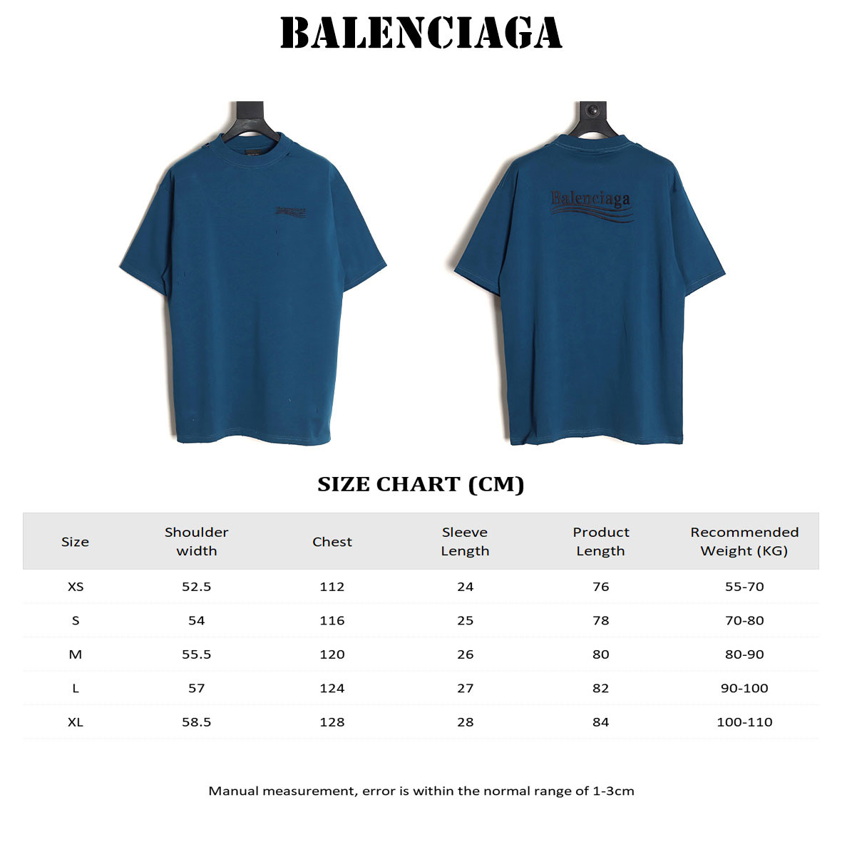 Balenciaga Short-sleeved T-shirt