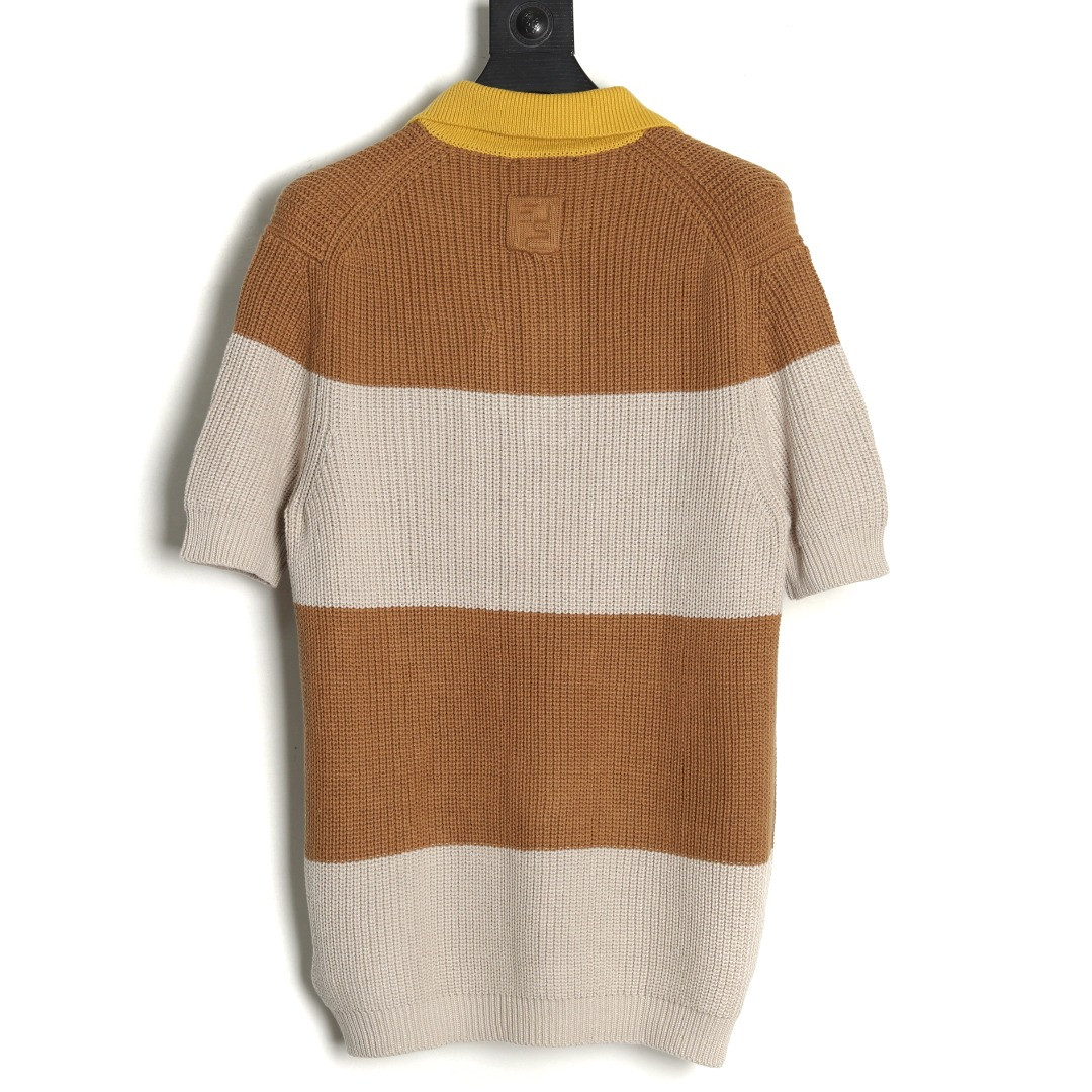 FENDI FD knitting Short-sleeved