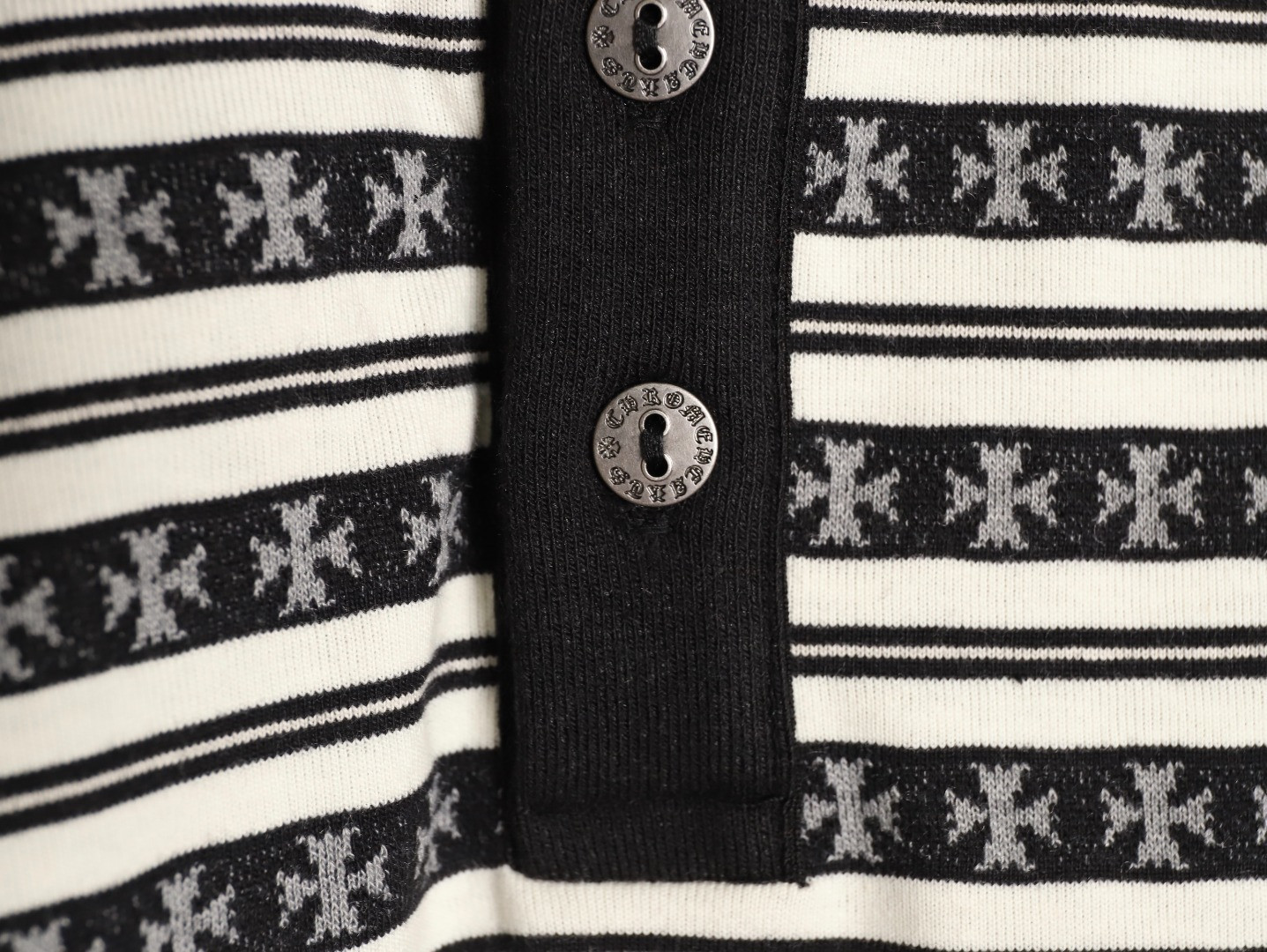 Ch*0me He**ts 25fw polo shirt