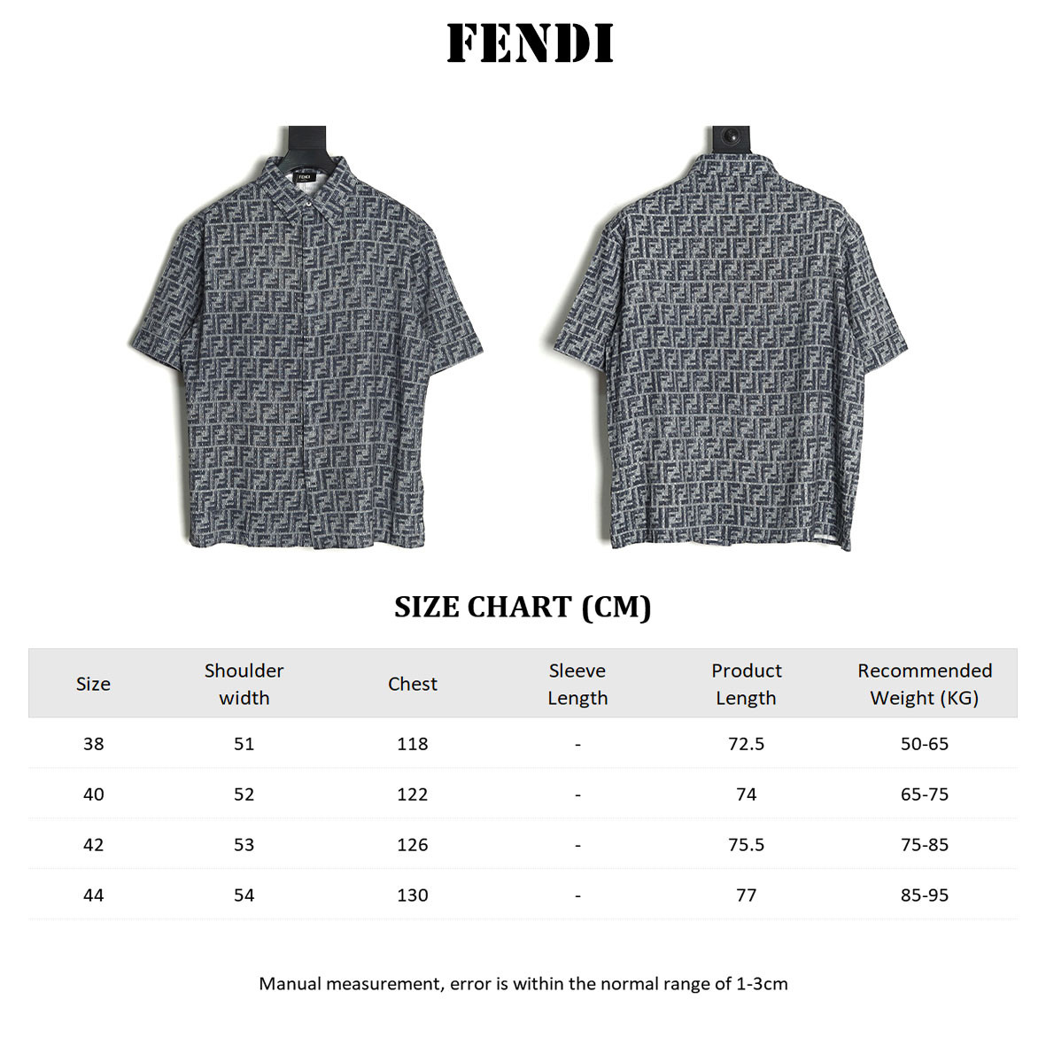 FENDI FD Short-sleeved Shirts