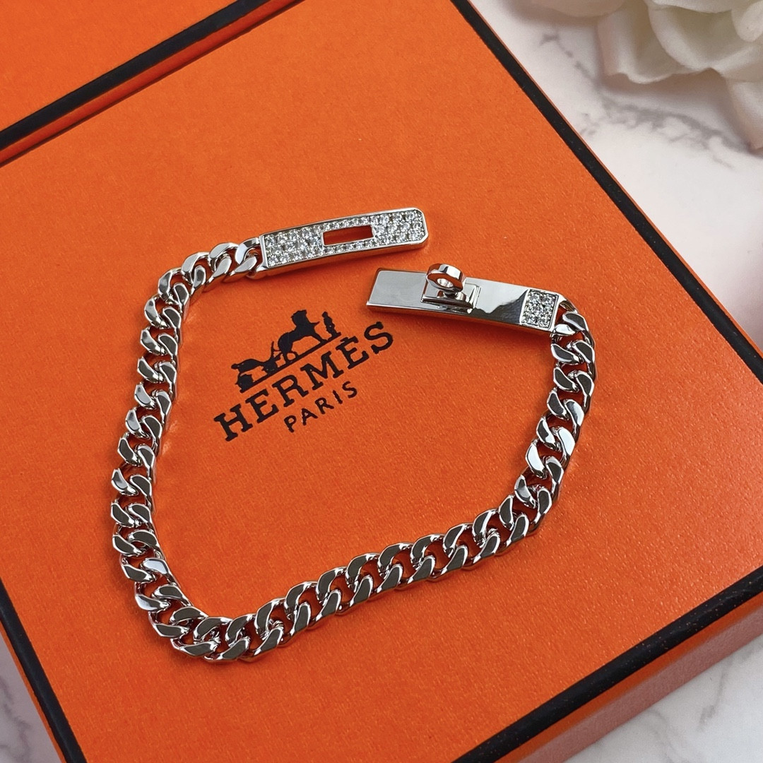 Hermes button Bracelet