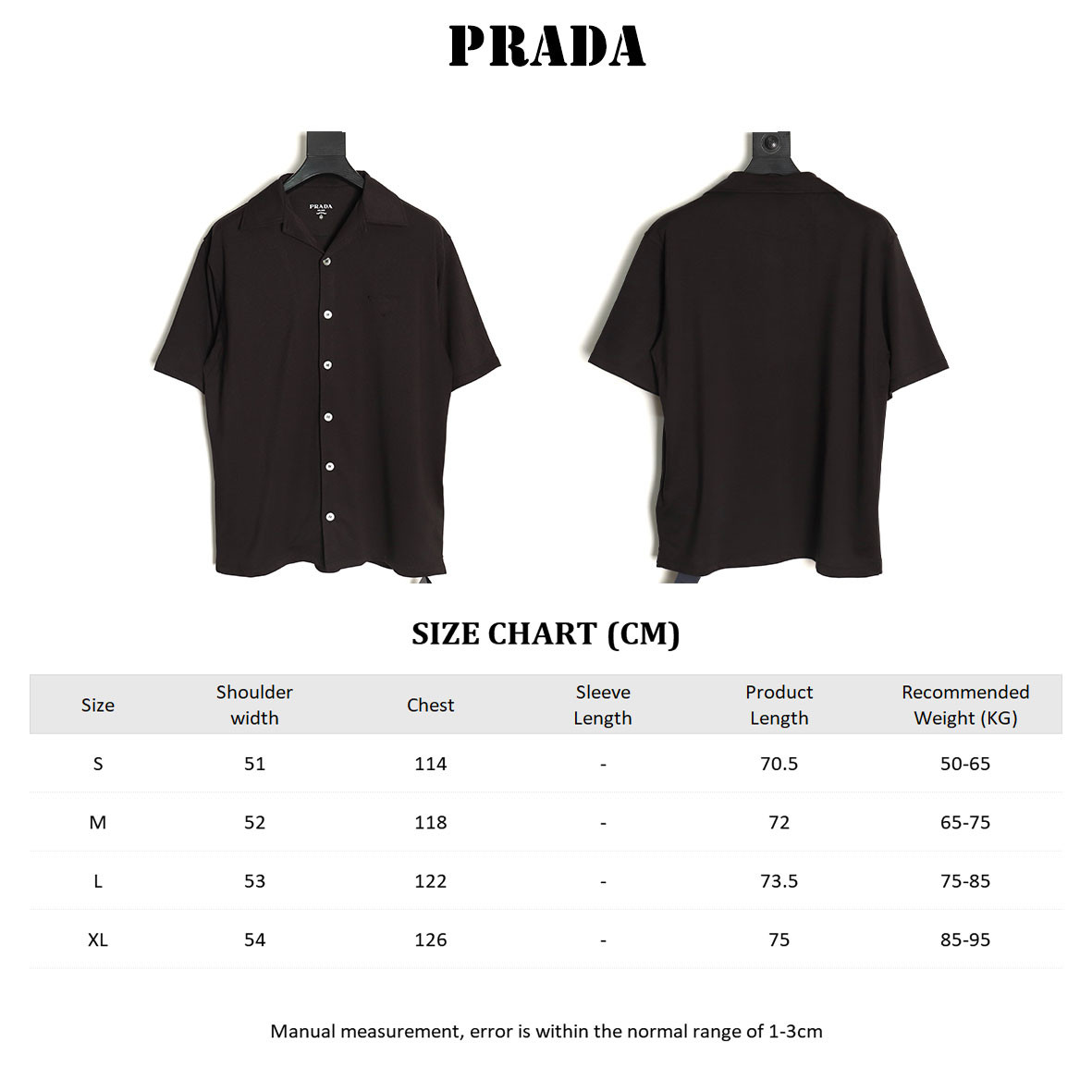 PRADA PRD Short-sleeved Shirts