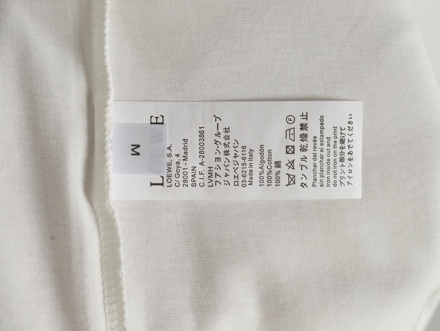 Loewe 25ss Short-sleeved T-shirt