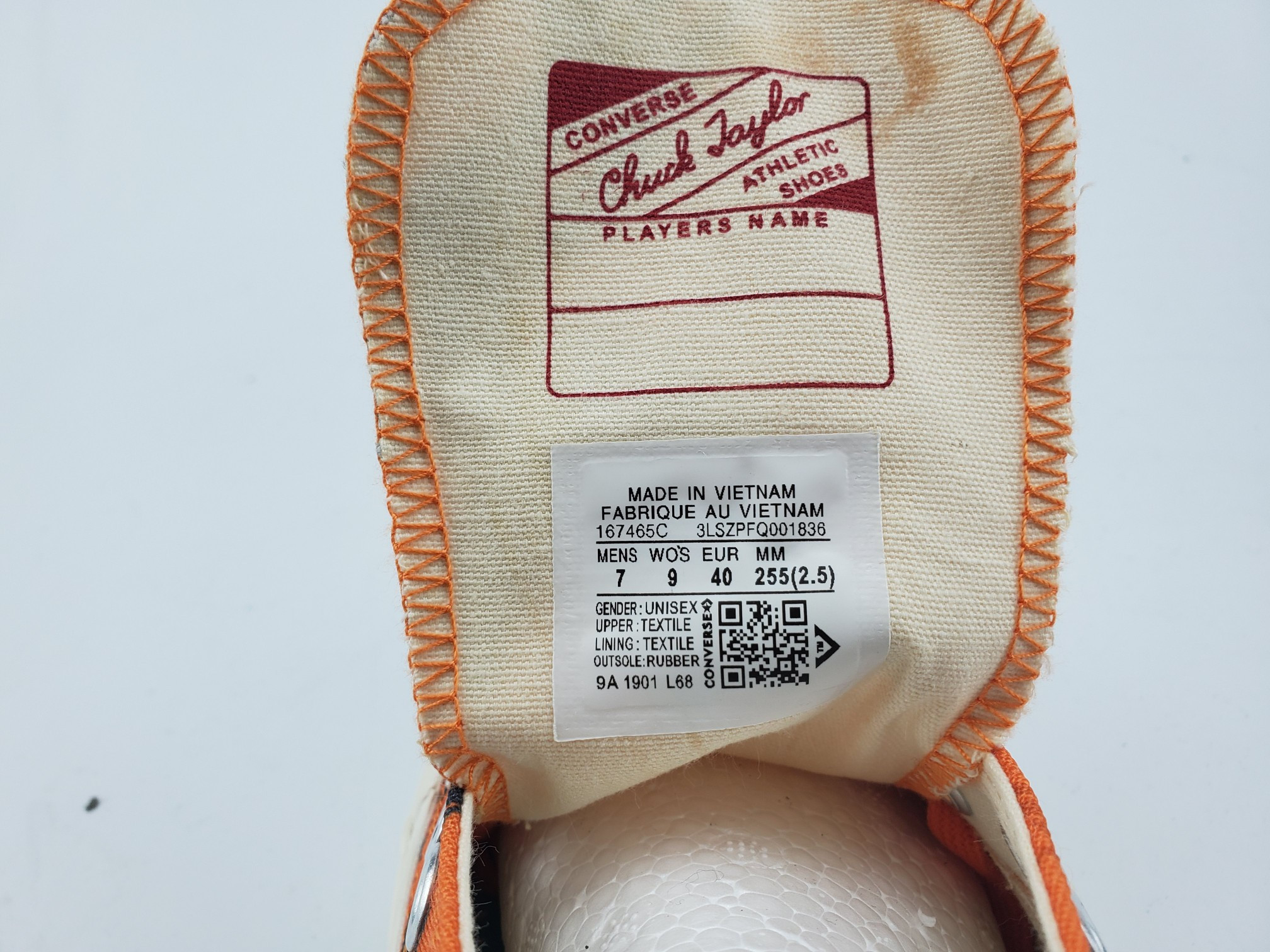 Converse Chuck 70 Ox Classic Carhartt WIP Orange Realtree