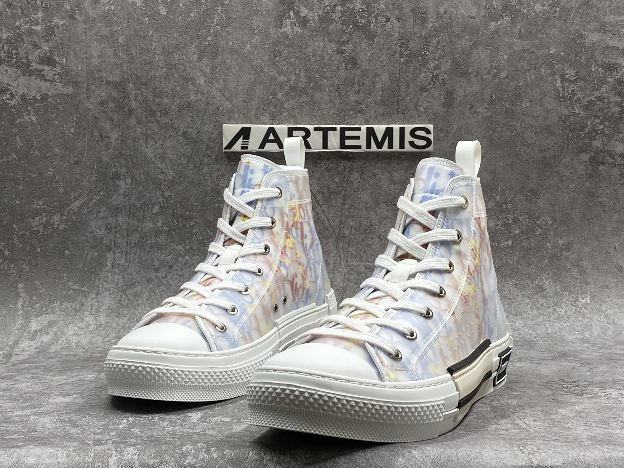 Dior B23 High Top Multicolor Oblique