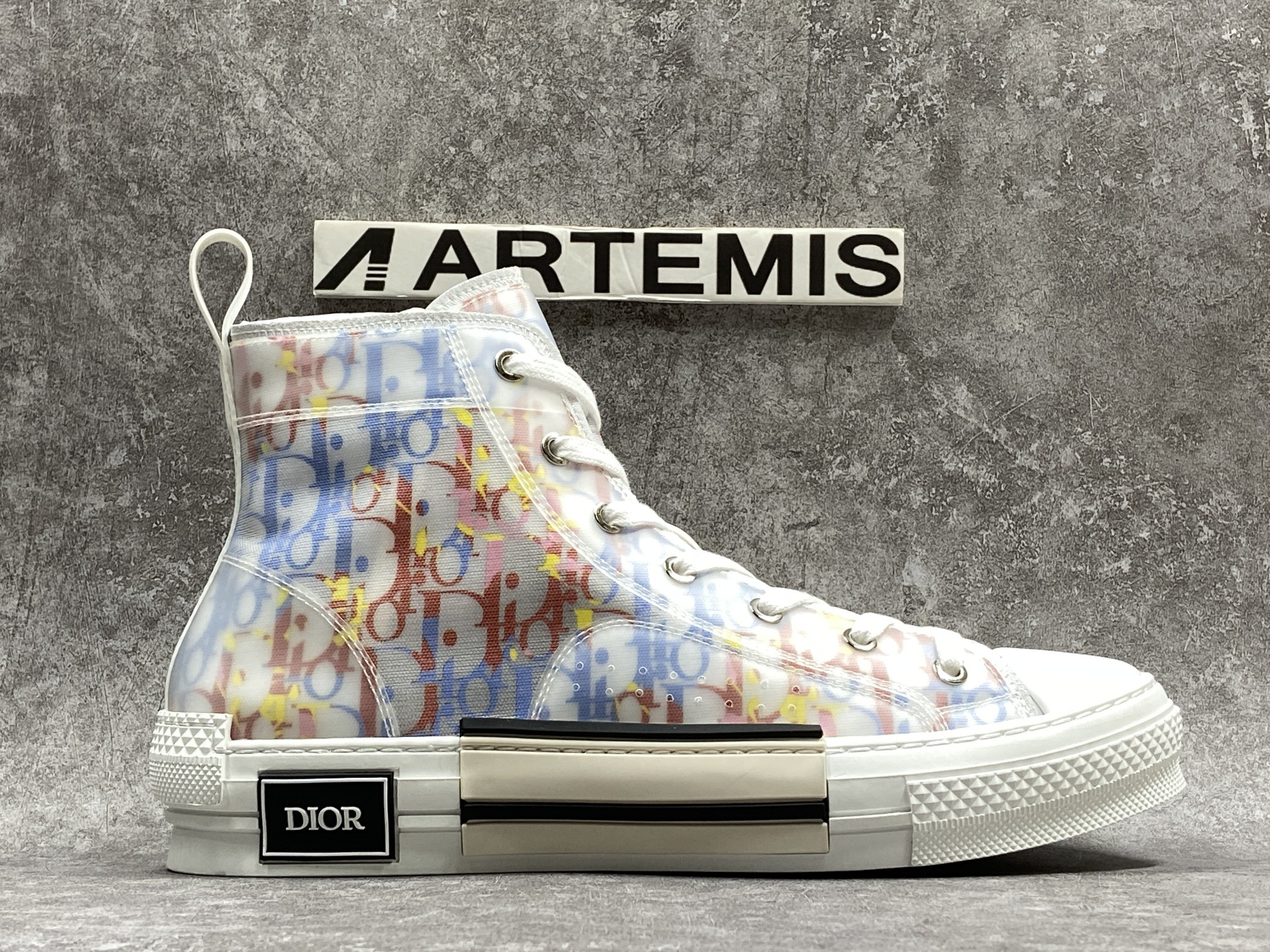 Dior B23 High Top Multicolor Oblique