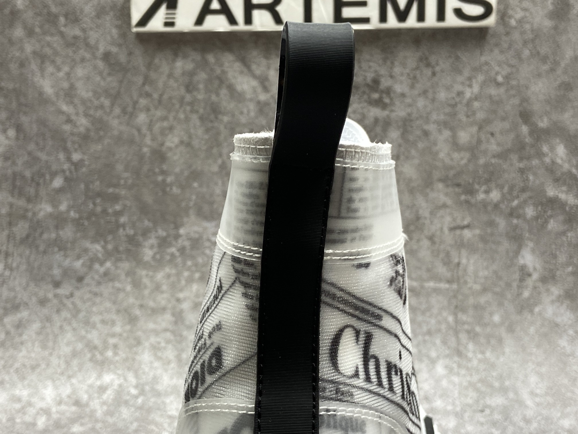 Dior B23 High Top Daniel Asham Newspaper