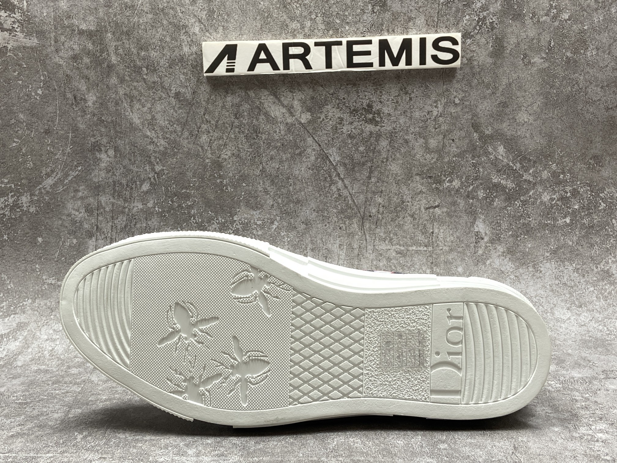 Dior B23 High Top Red Blue Oblique