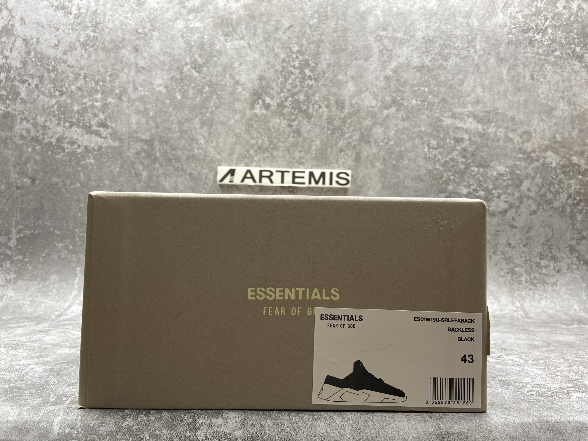 Fear Of God Black Backless