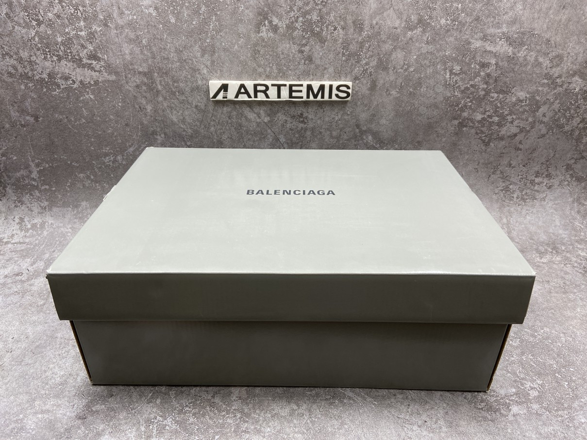 Balenciga Triple S White Green Clear Sole