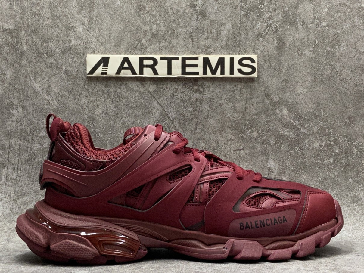 Balenciga Track Burgundy