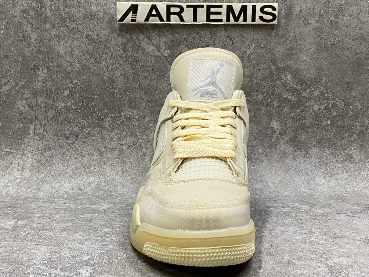 Air Jordan 4 Retro Off-White Sail