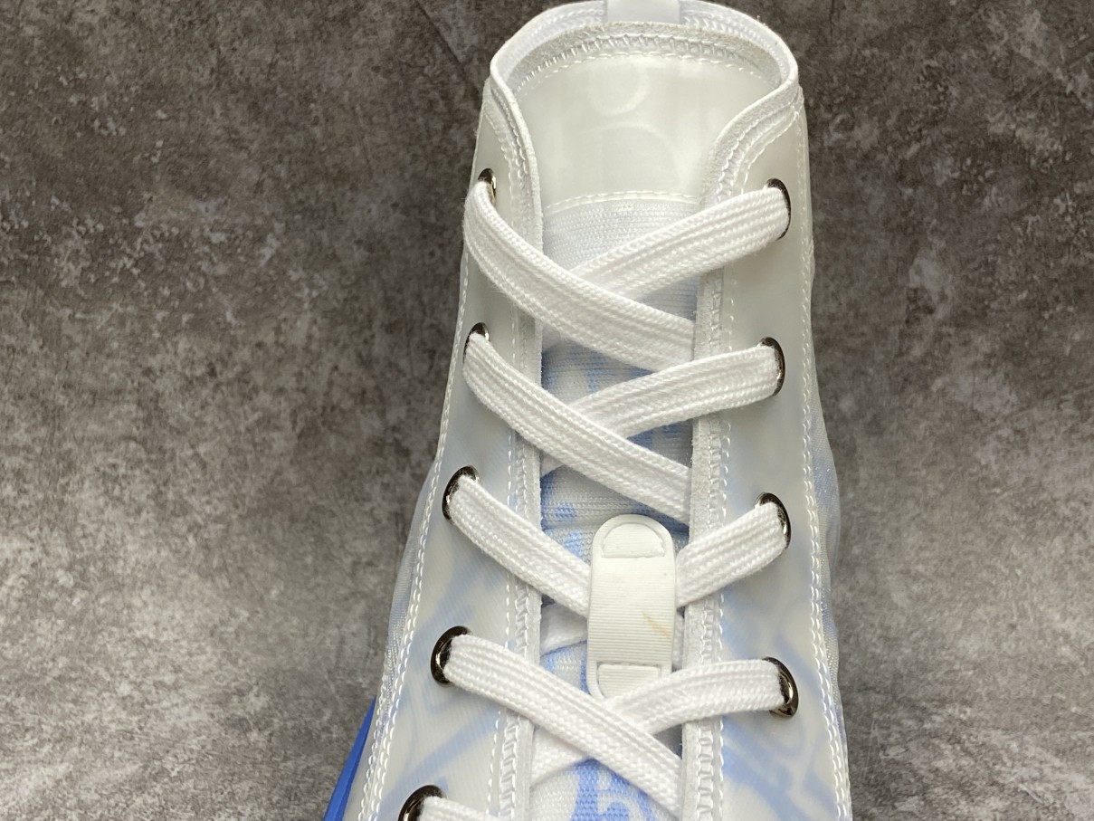 Dior B23 High Top Gradient Blue