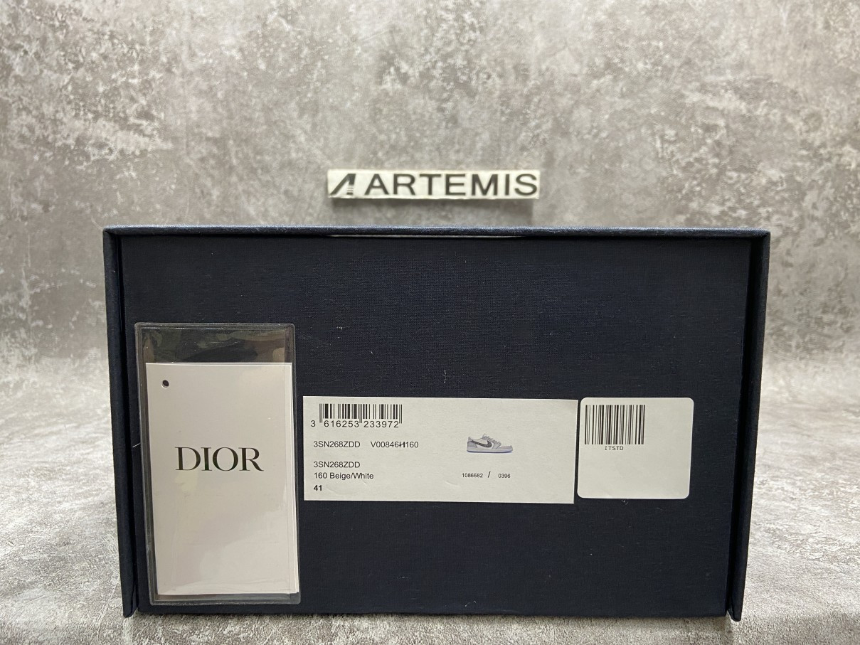 Air Jordan 1 Retro Low Dior (Blue Box Version)