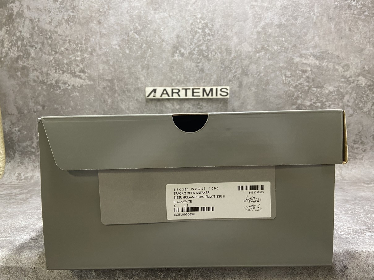 Balenciga Track Trainer Black White