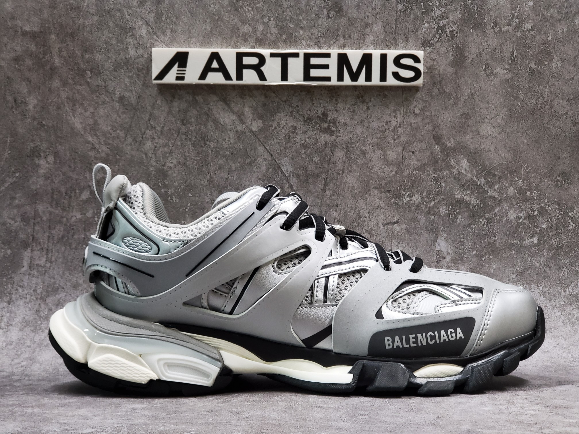 Balenciga Track 3.0 Silver Grey