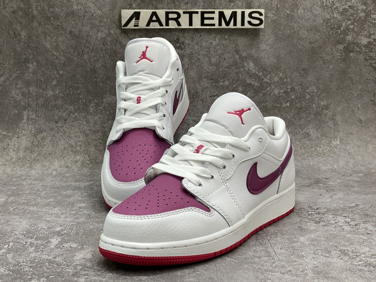 Air Jordan 1 Low White True Berry
