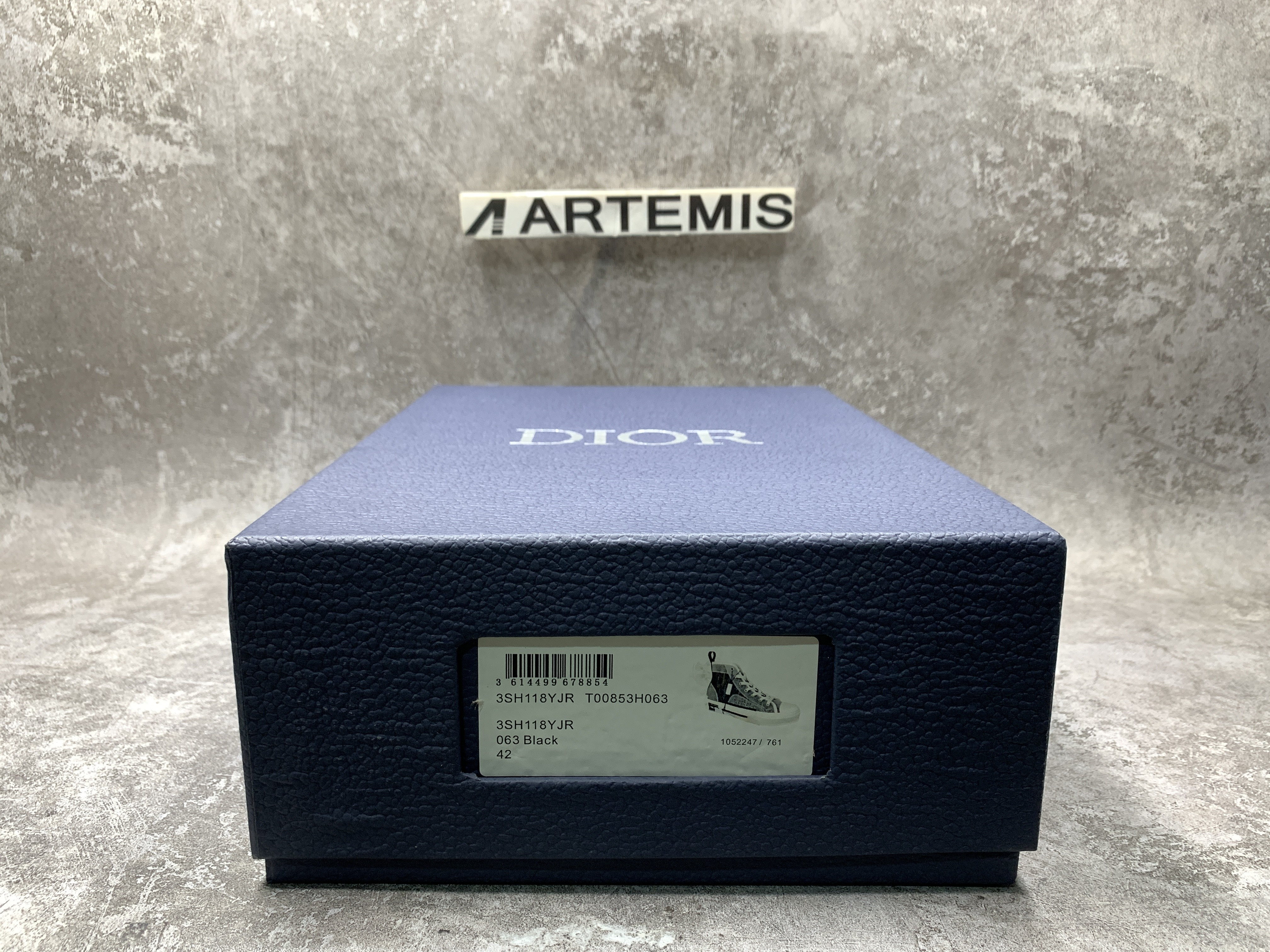 Dior B23 High Grey Leopard