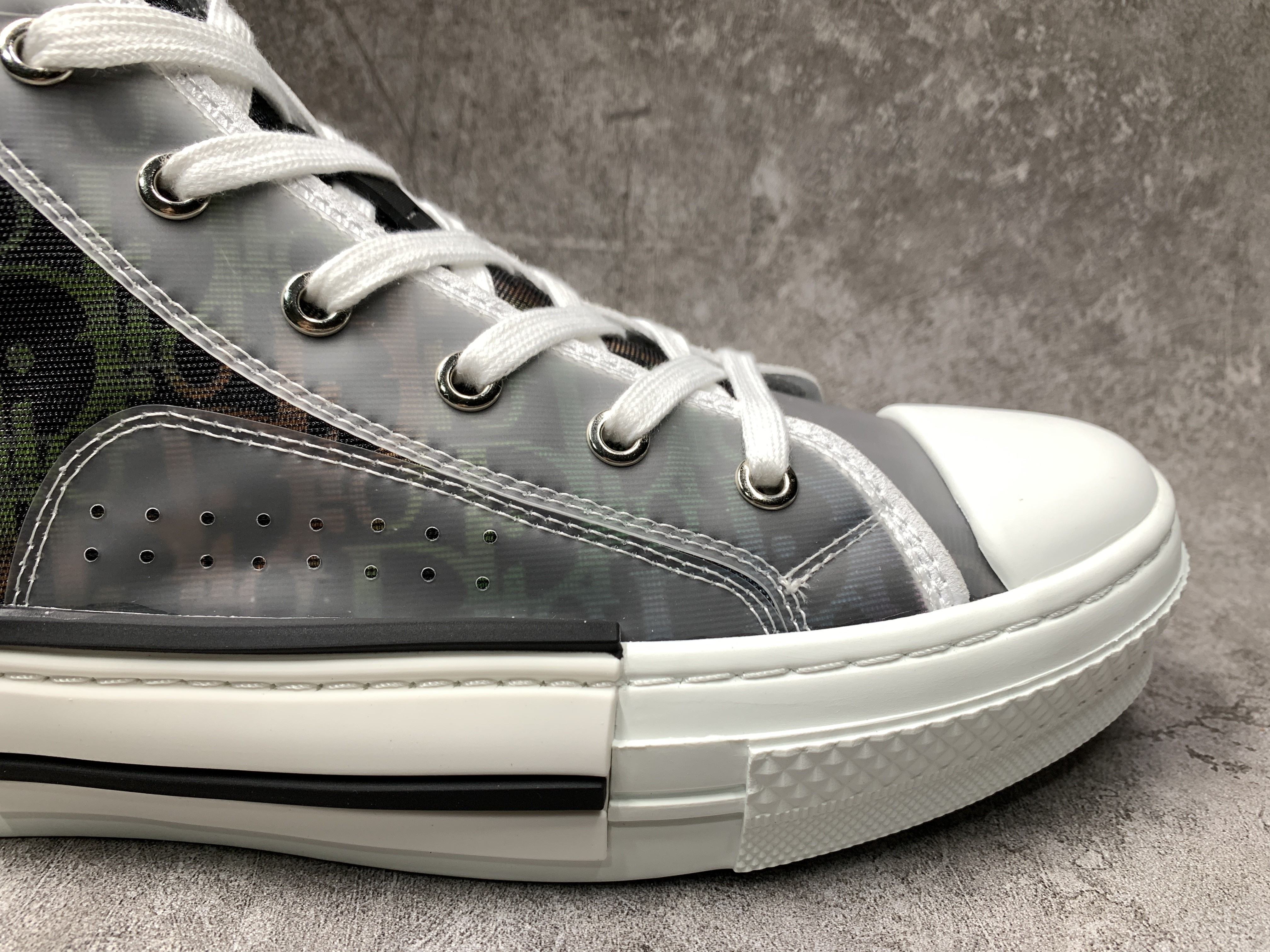 Dior B23 High Grey Leopard