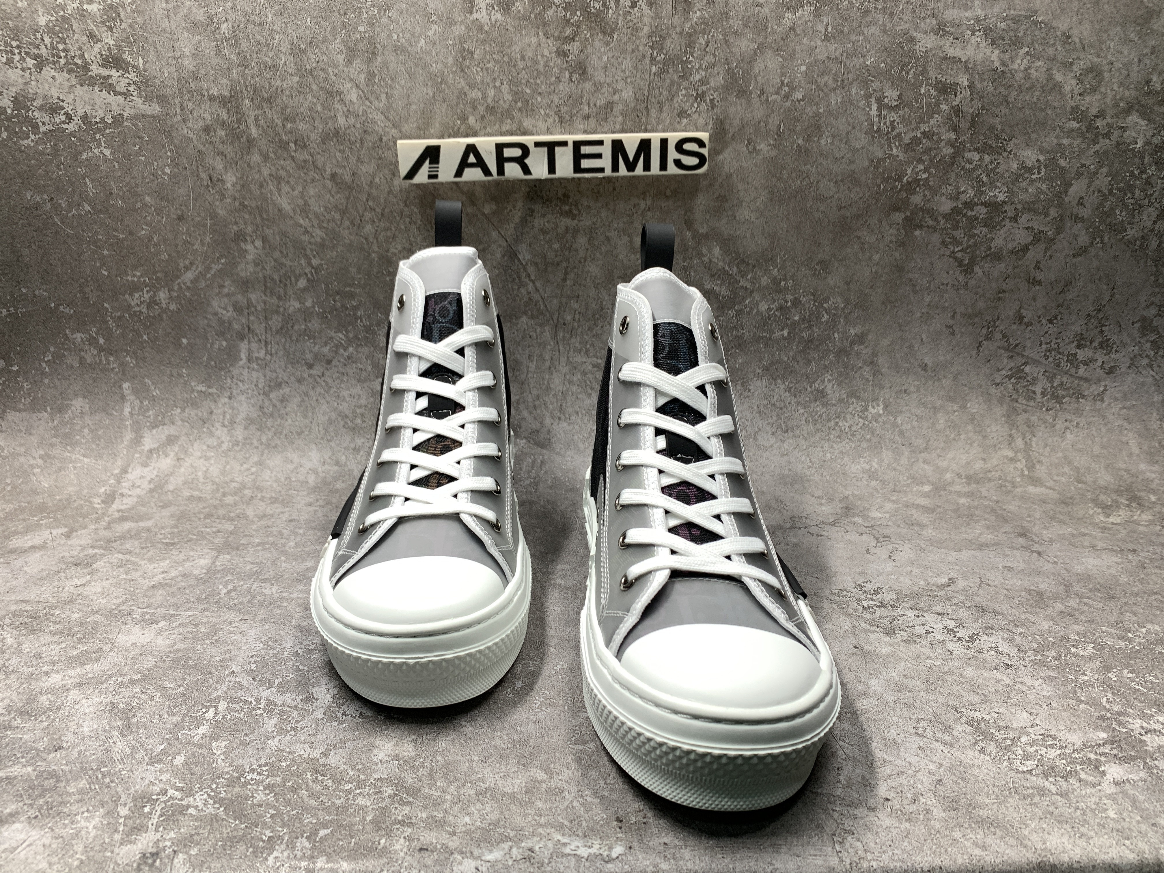 Dior B23 High Grey Leopard