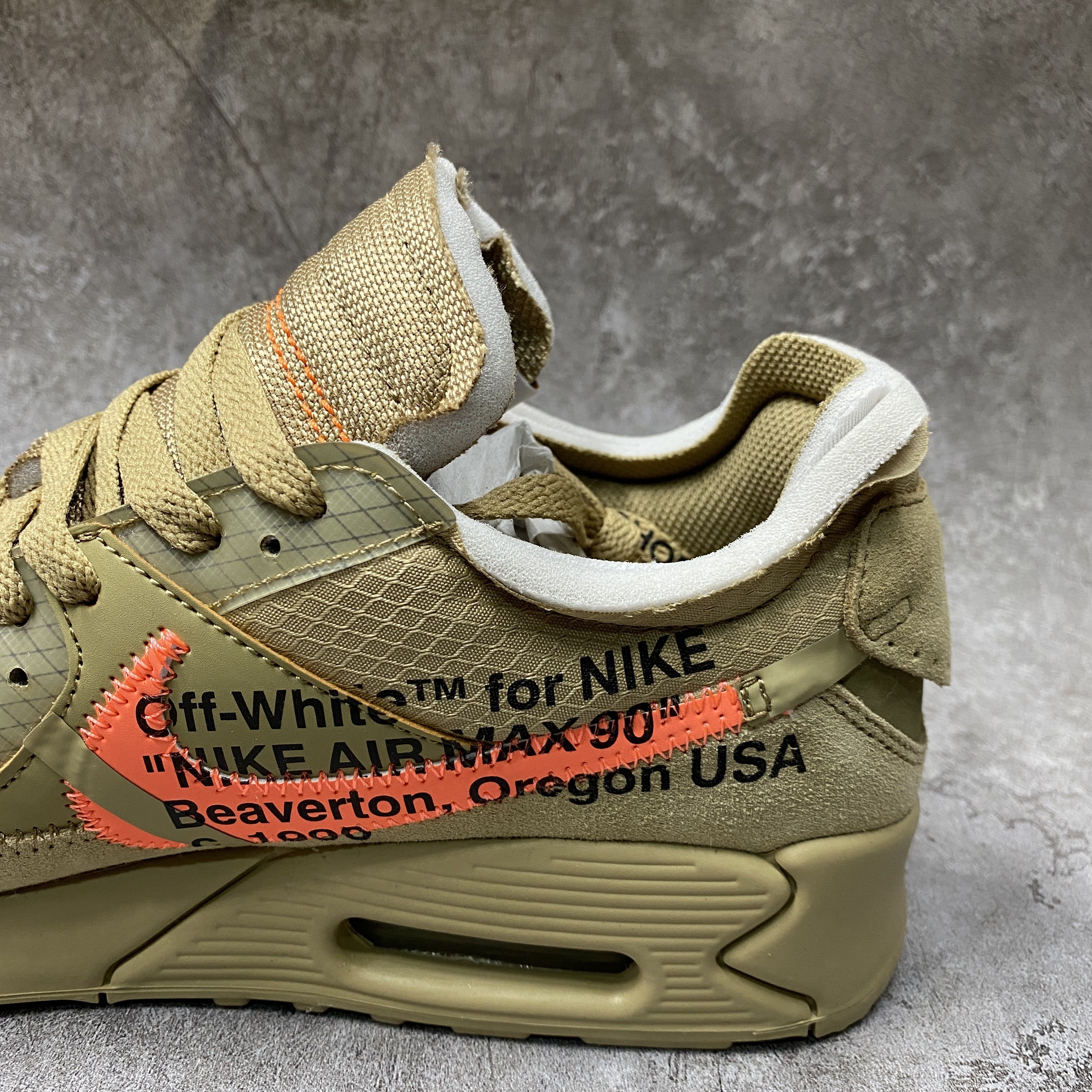 Air Max 90 OFF-WHITE Desert Ore