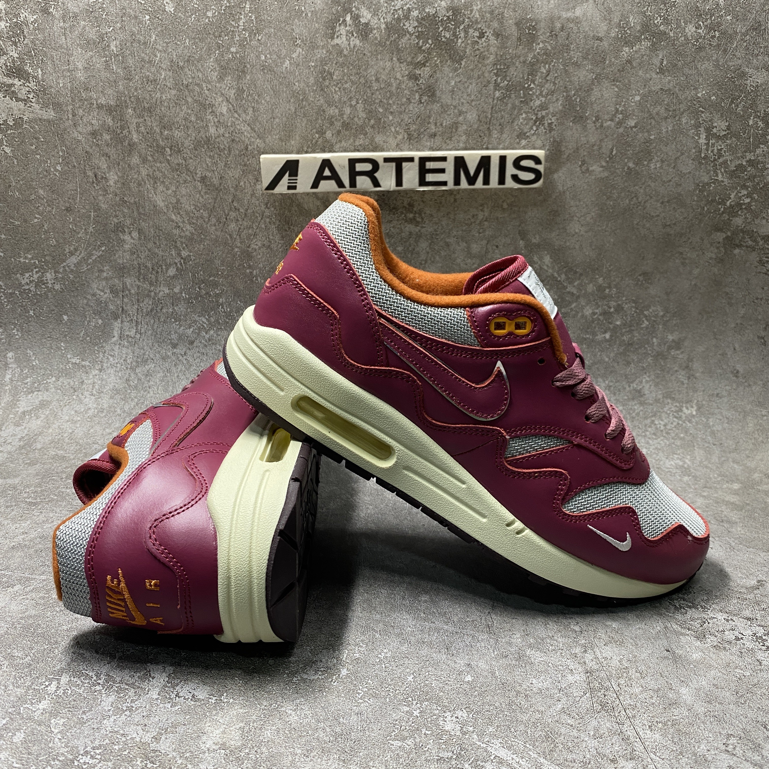 Nike Air Max 1 Patta Waves Rush Maroon