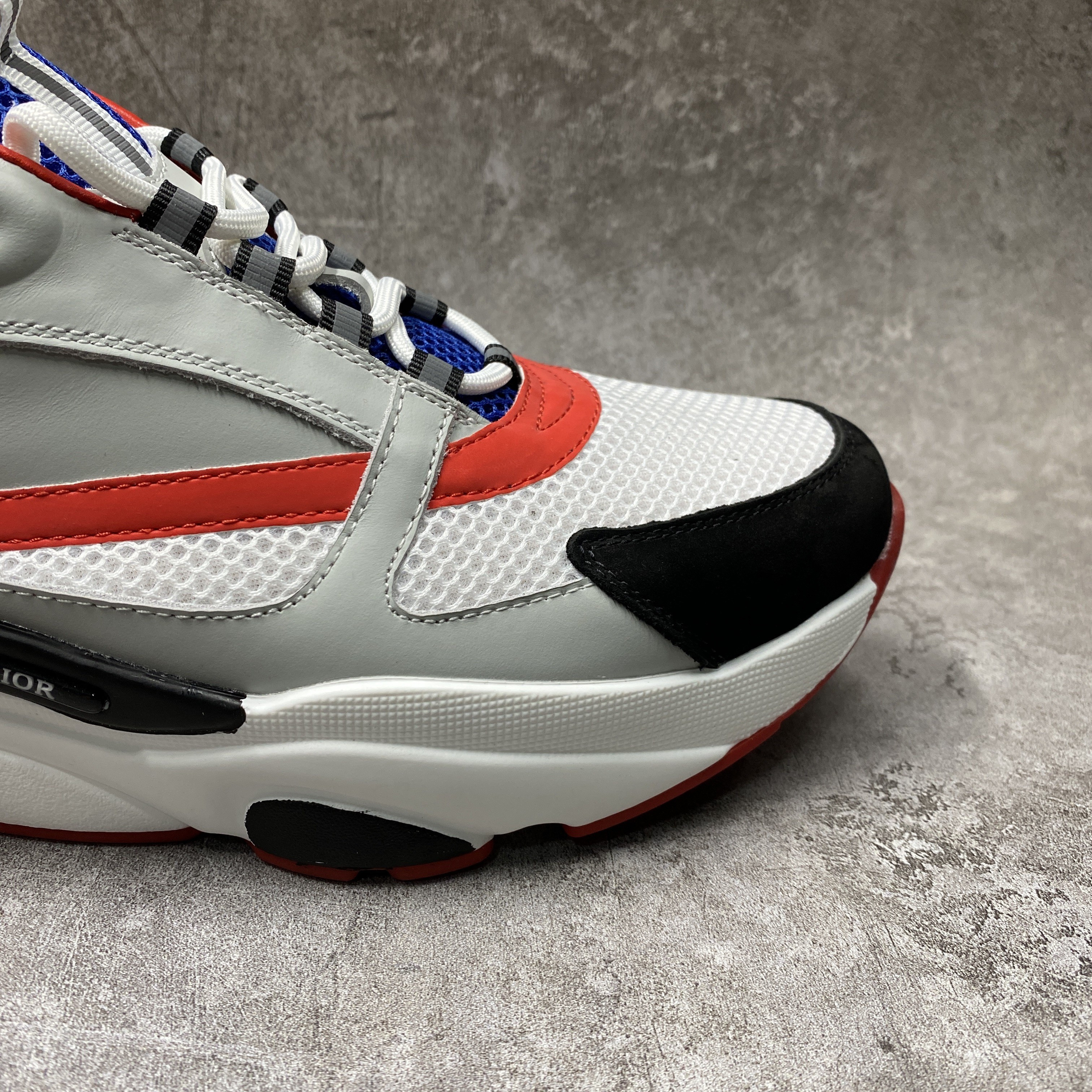 Dior B22 White Red Blue