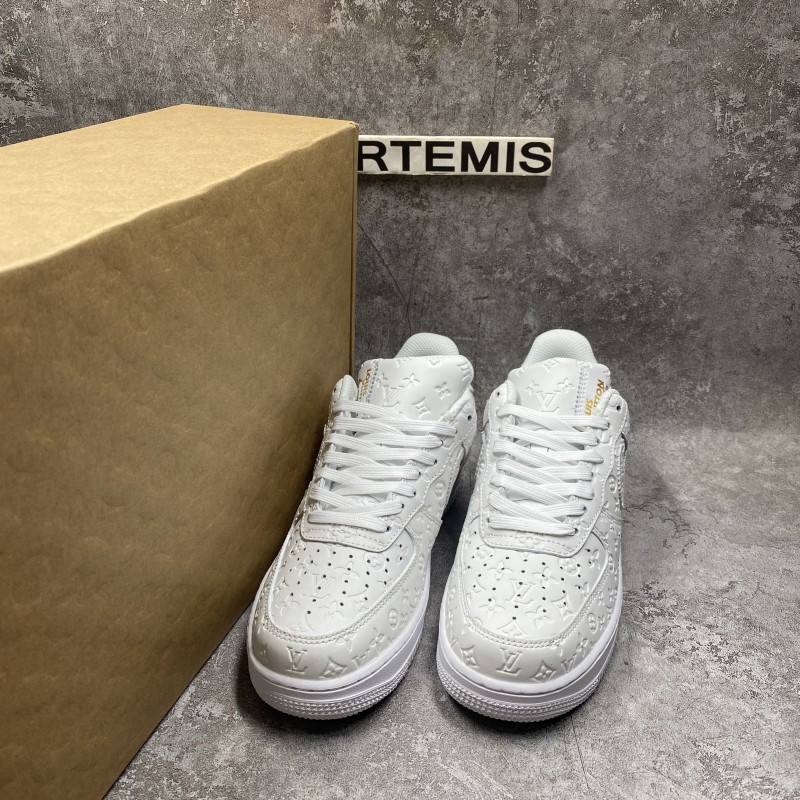 1V x Air Force 1 Low By Virgil Abloh White