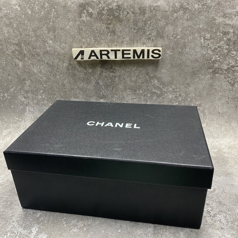 Chanel White Ivory Cc Sneakers