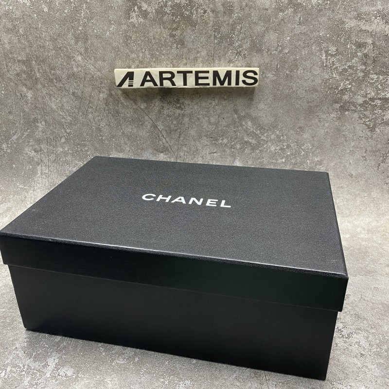 Chanel 22P Trainer White Dark Red