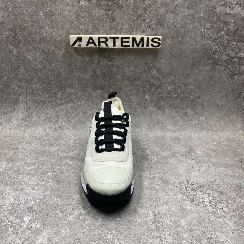 Chanel Velvet Calfskin & Mixed Fibers Sneaker Ivory