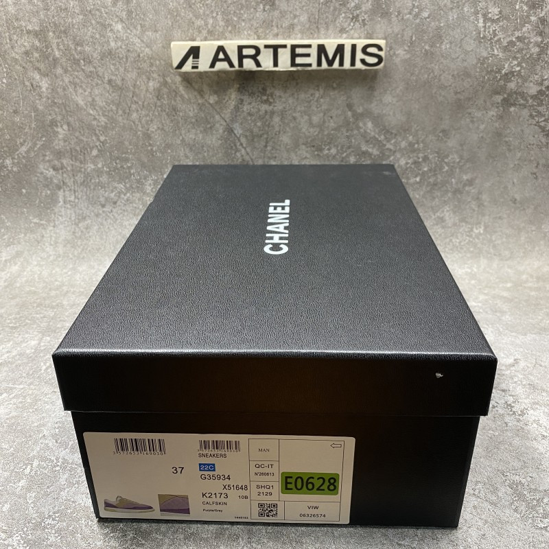 Chanel 22C Diamond Purple