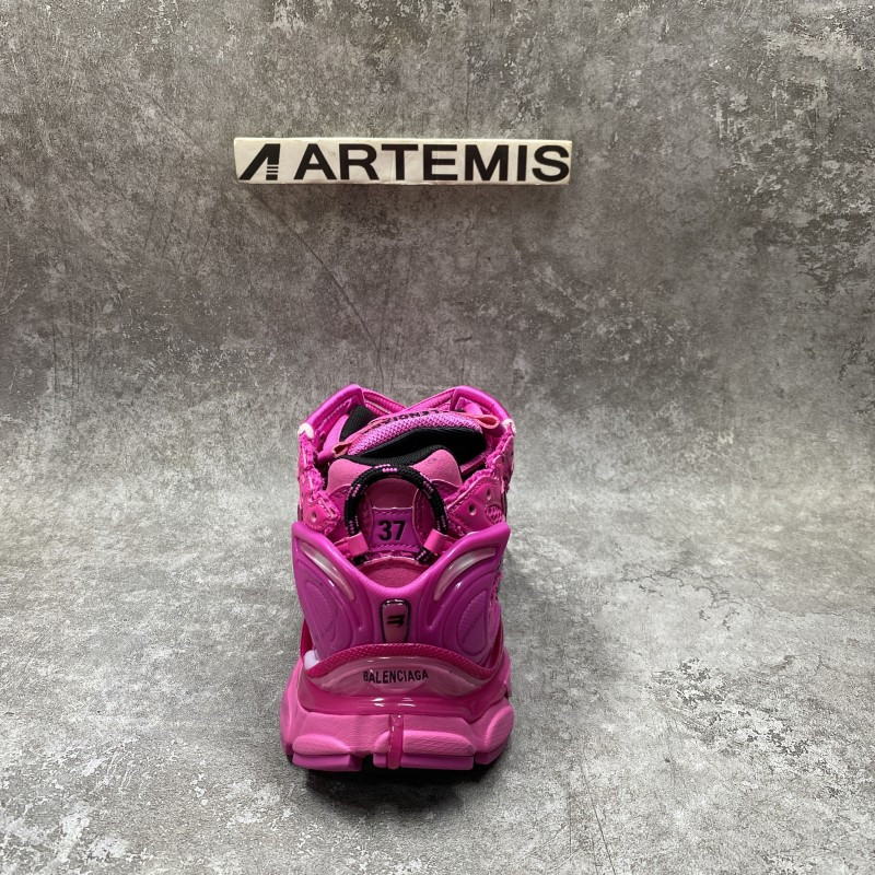 Balenciaga Wmns Runner Sneaker Dark Pink