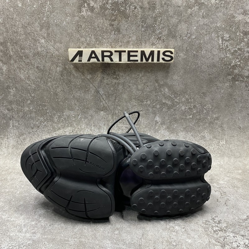 Balmain Calfskin Unicorn low-top sneakers