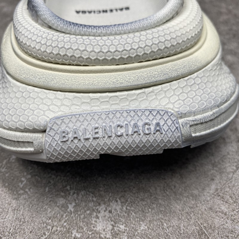 Balenciaga 3XL Mule Sneakers in Silver