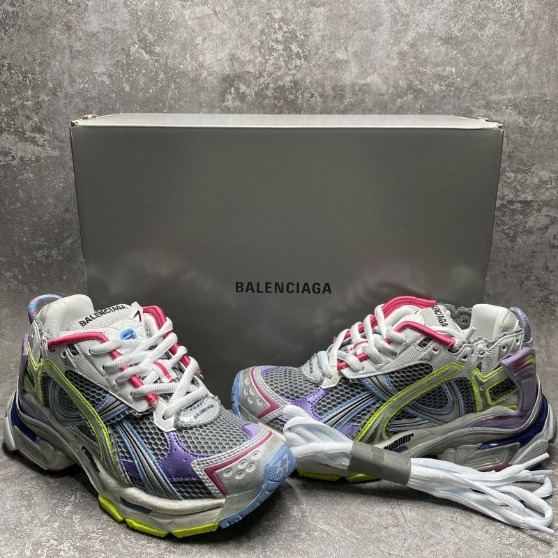 Balenciaga Wmns Runner Sneaker rainbow