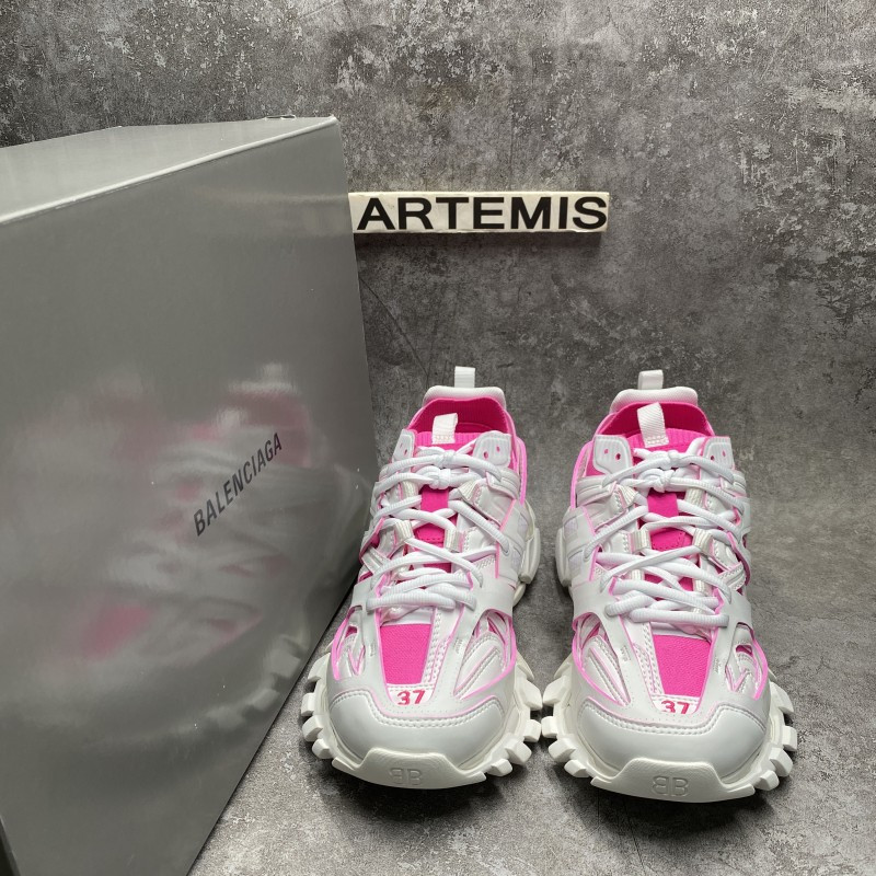 Balenciaga TRACK  SOCK White Pink