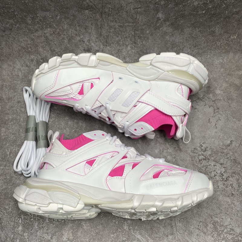 Balenciaga TRACK  SOCK White Pink