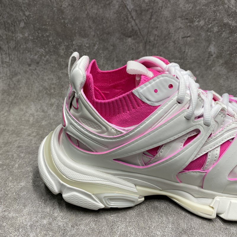 Balenciaga TRACK  SOCK White Pink