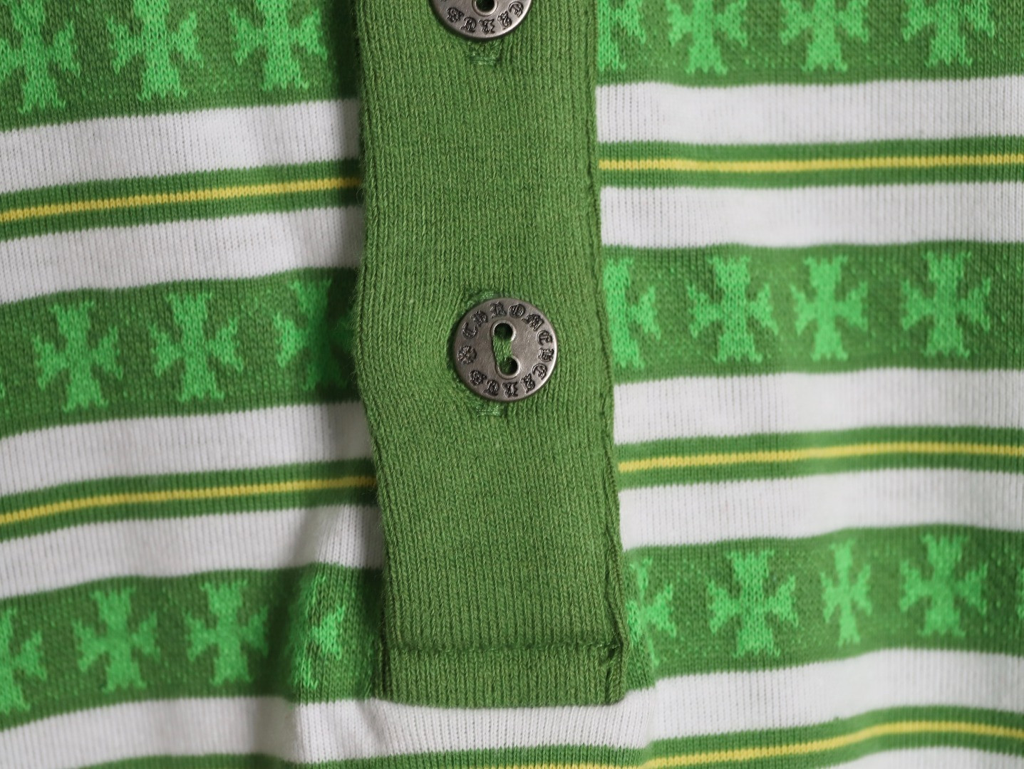 Ch*0me He**ts 25fw polo shirt