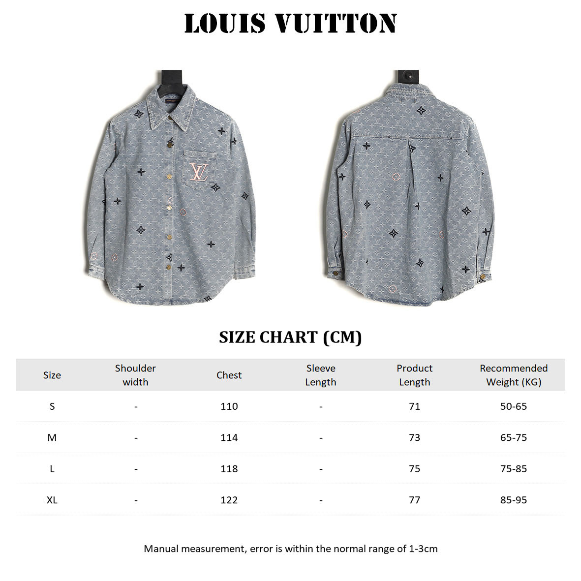 Louis Vuitton LV Denim Coats