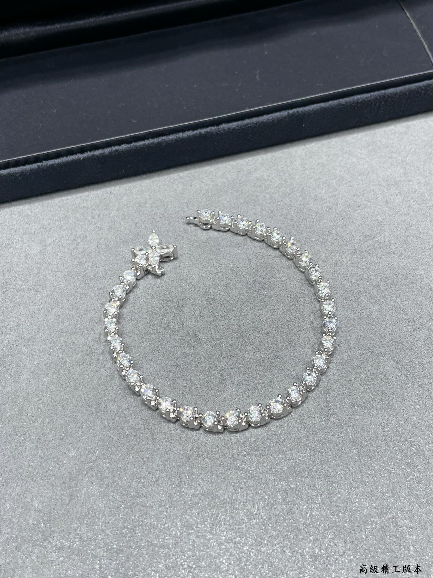 Tiffany & Co. Soleste Marquise Diamond Full Bracelet Ag925