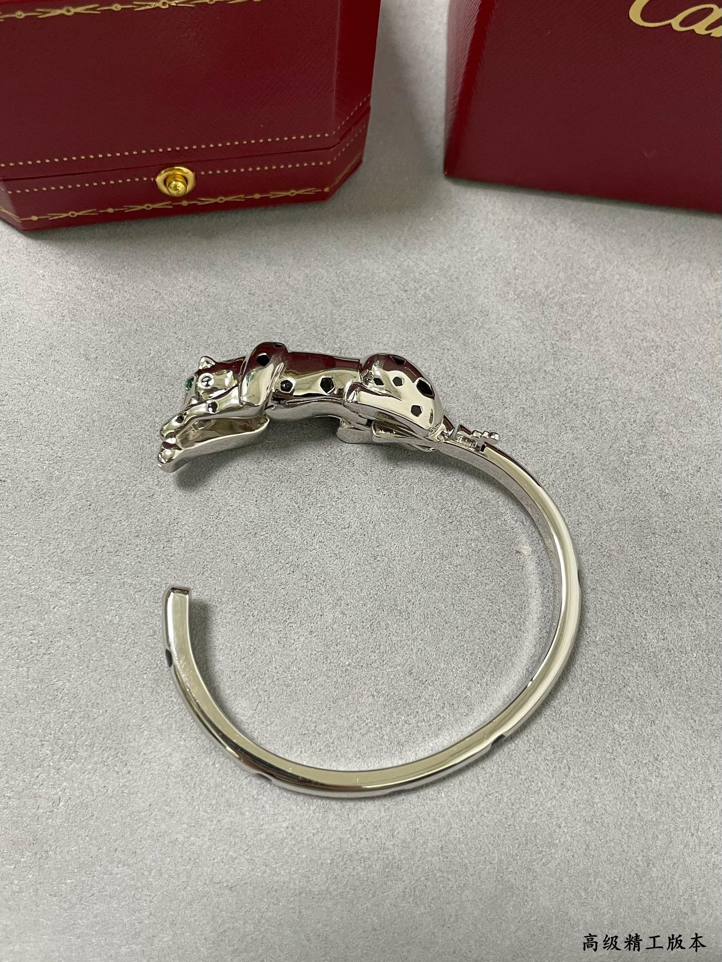 Cartier Light Gold Spotted Leopard Bracelet