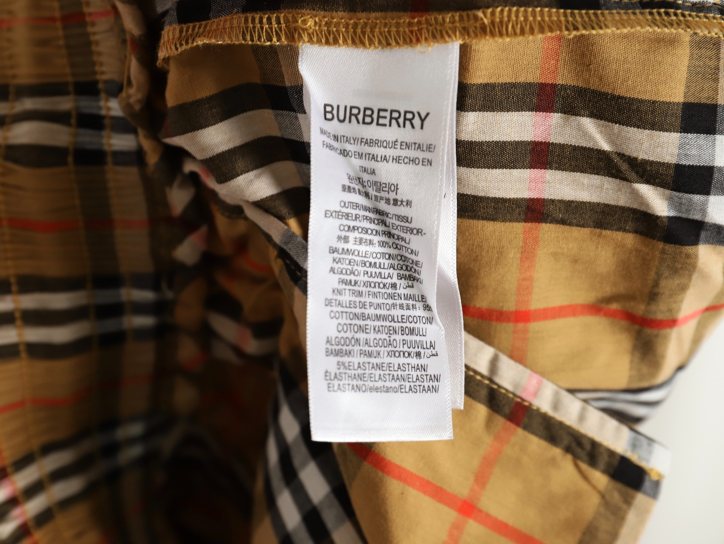 Burberry 24ss Nova shorts