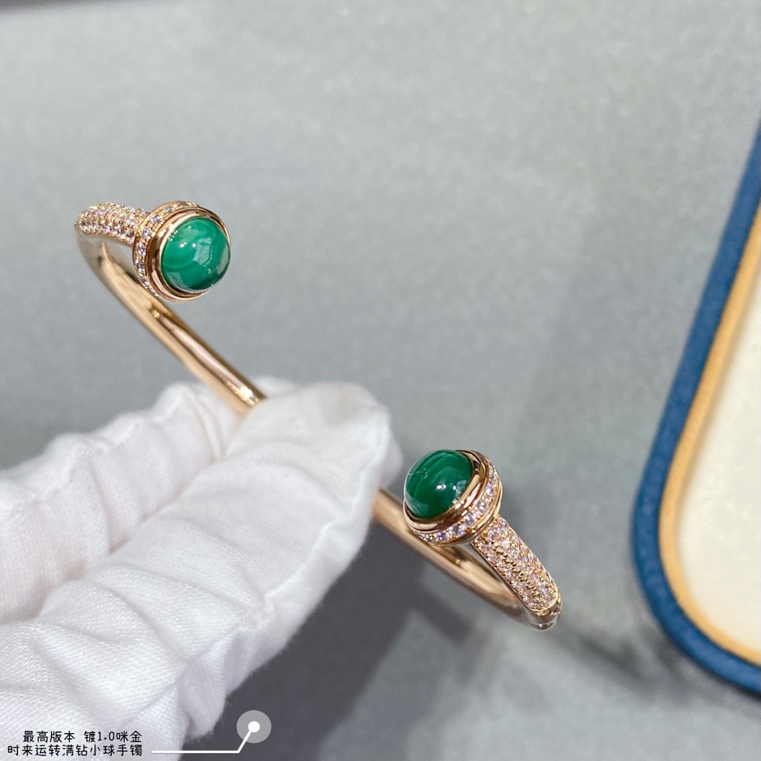 Piaget fully diamond-encrusted rotating ball Bracelet