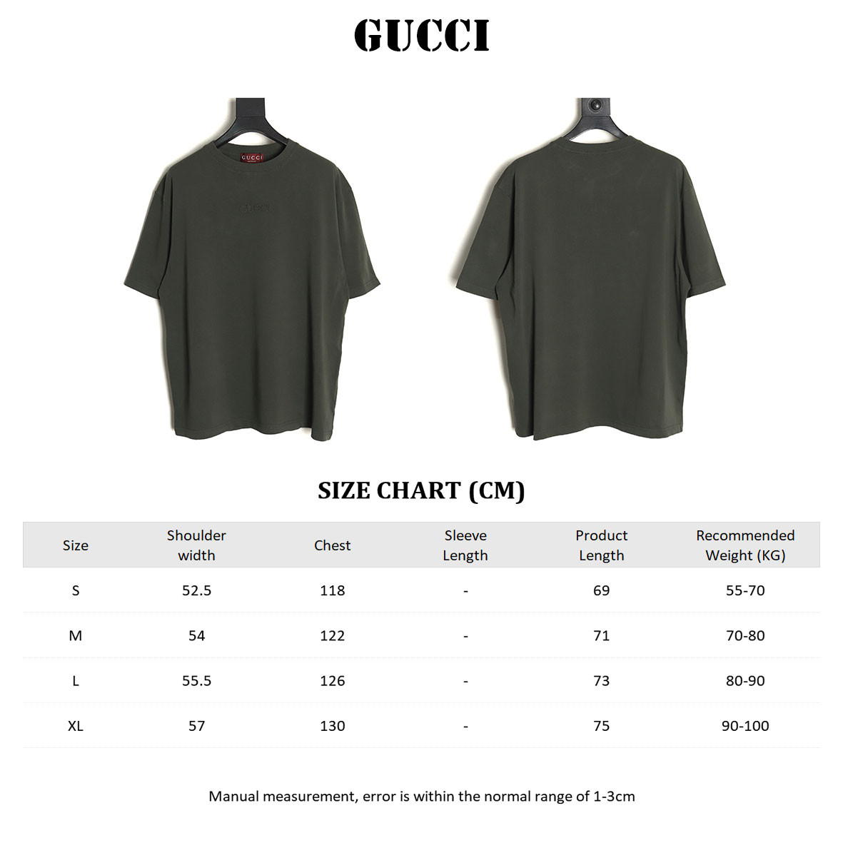 Gucci 25ss Short-sleeved T-shirt