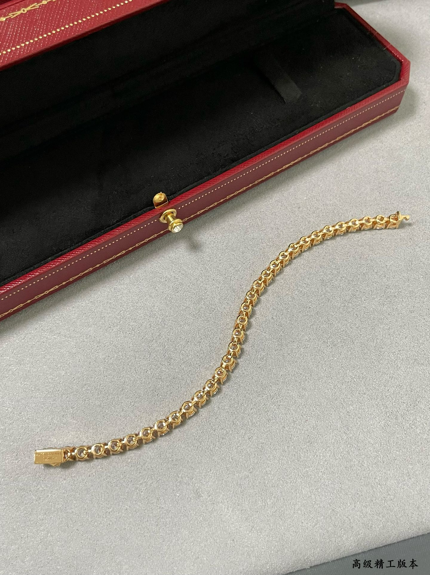 Cartier full diamond four-claw Bracelet