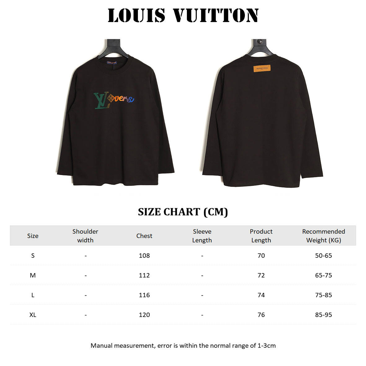 Louis Vuitton 25Fw Long-sleeved T-shirt